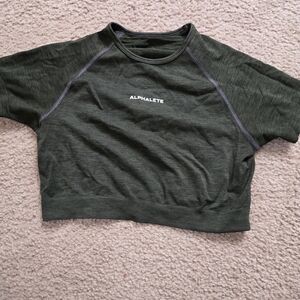 Alphalete Crop Top Tee